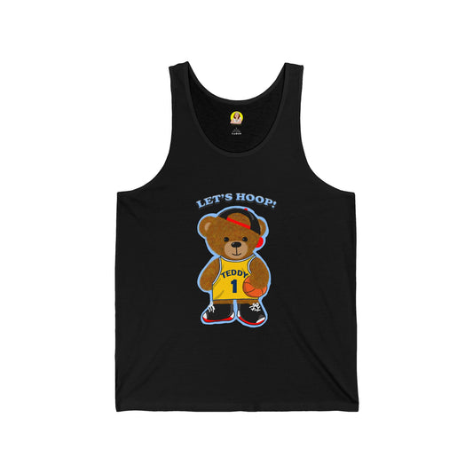 Sporty Bear Tank Top | Unisex Jersey Tank for Athletes, Gift for Sports Lovers, Casual Wear for Summer, Perfect for Birthdays, Active [...]