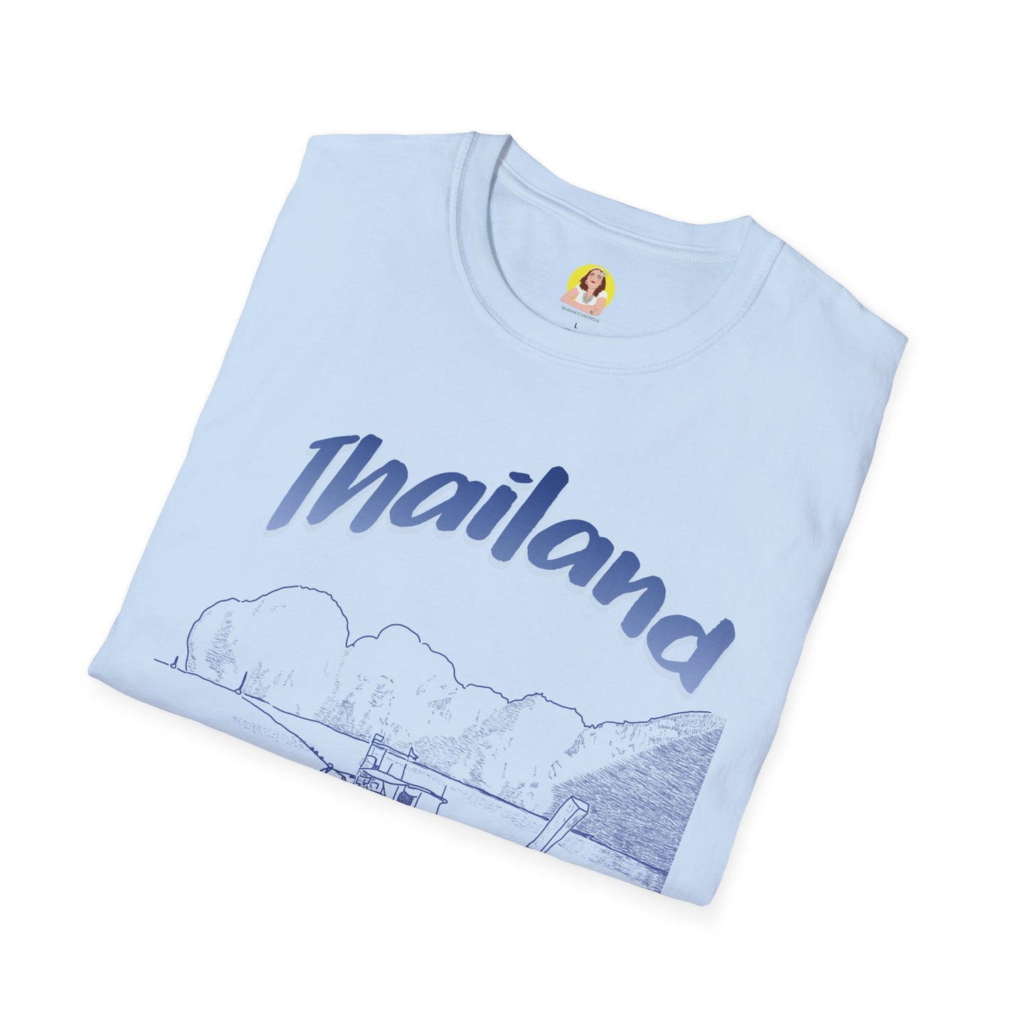 Thailand Adventure Unisex Softstyle T-Shirt - Travel Tee, Summer Vibes, Wanderlust Gift, Casual Wear, Birthday Present