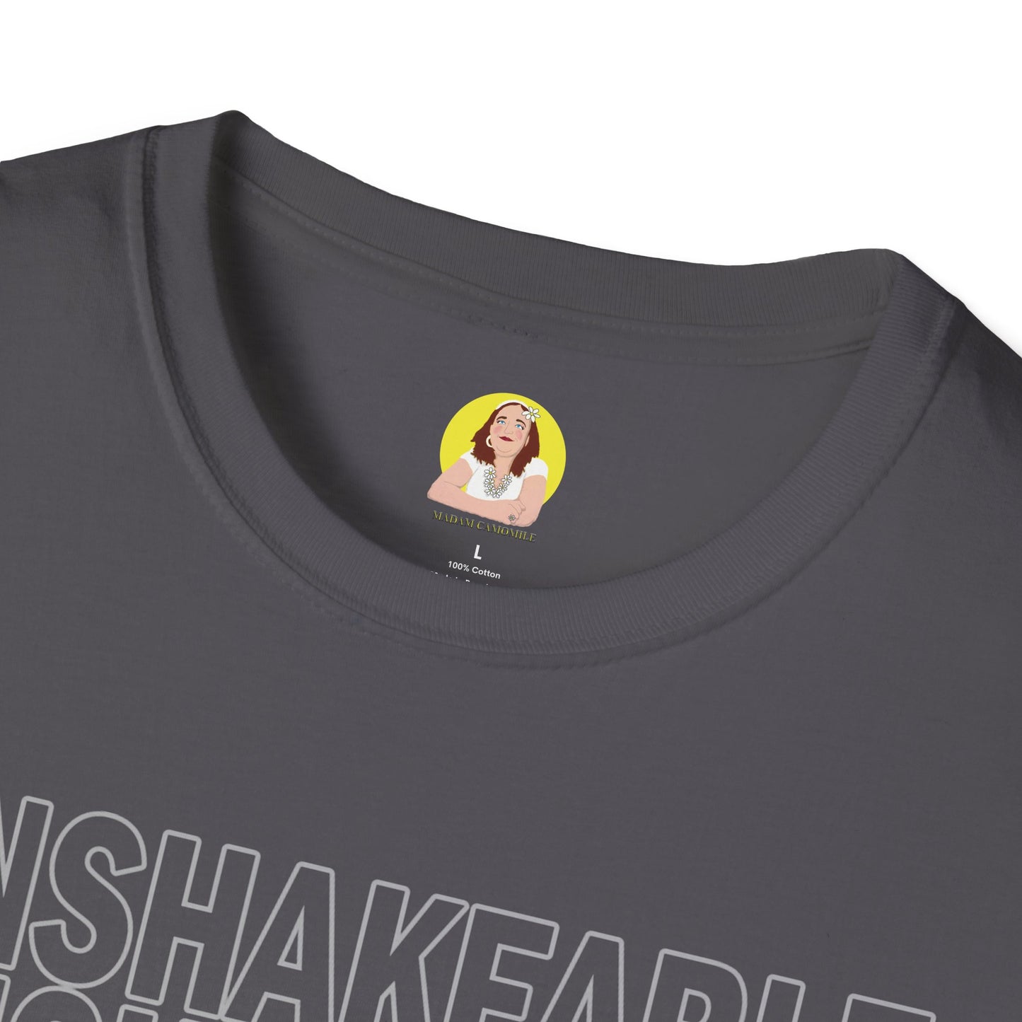 Unshakeable Floral T-Shirt, Motivational Tee, Casual Wear, Gift for Friends, Inspirational Apparel, Summer Fashion