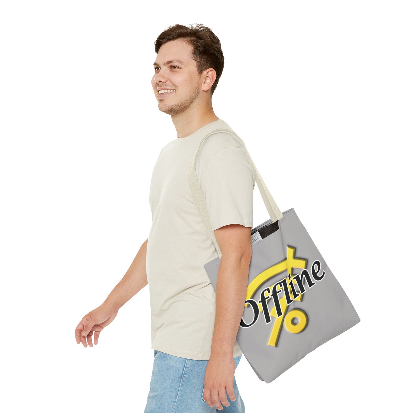 Offline Tote Bag - Stylish & Functional, Perfect for Everyday Use, Gifts, Shopping, Summer Outings, and Tech Lovers
