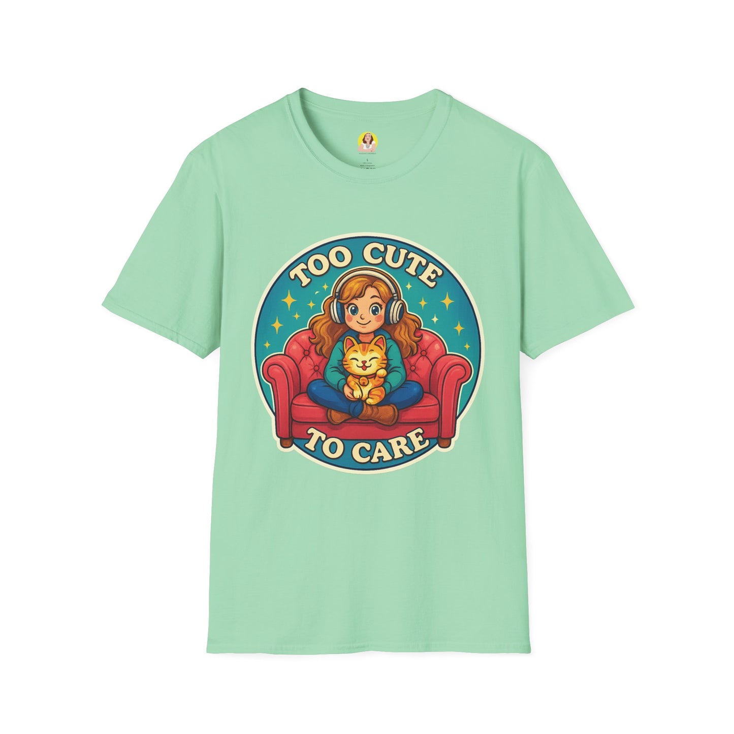 Cute Cat Lover T-Shirt, Gift for Cat Owners, Pet Owners Shirt, Animal Lover Tee, Birthday Gift, Casual Wear
