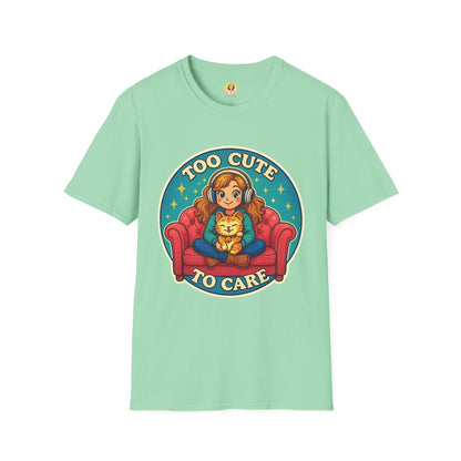 Cute Cat Lover T-Shirt, Gift for Cat Owners, Pet Owners Shirt, Animal Lover Tee, Birthday Gift, Casual Wear