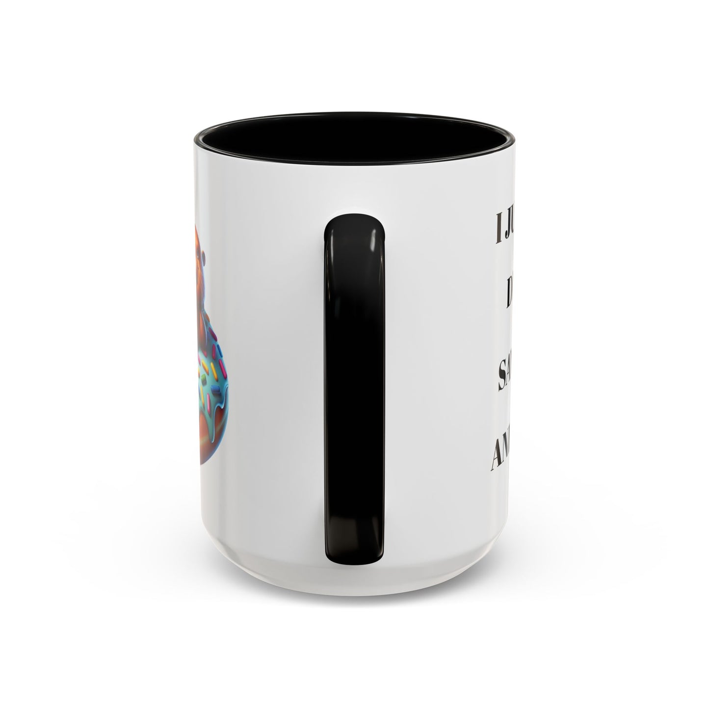 Cute Beaver Donut Coffee Mug - Fun Gift for Animal Lovers