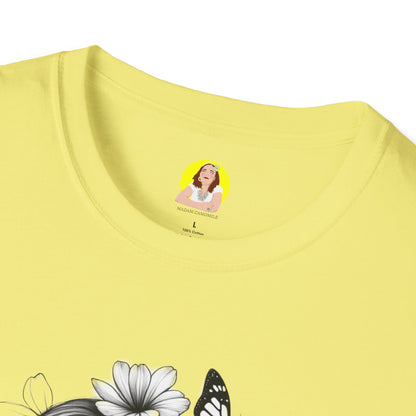 Empowering Floral T-Shirt, Inspirational Shirt, Self-Love Apparel, Gift for Her, Motivational Quote Tee