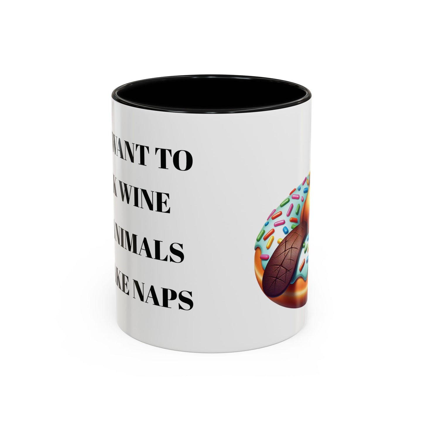 Cute Beaver Donut Coffee Mug - Fun Gift for Animal Lovers