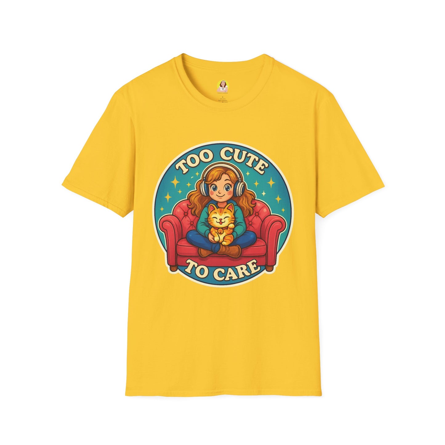 Cute Cat Lover T-Shirt, Gift for Cat Owners, Pet Owners Shirt, Animal Lover Tee, Birthday Gift, Casual Wear