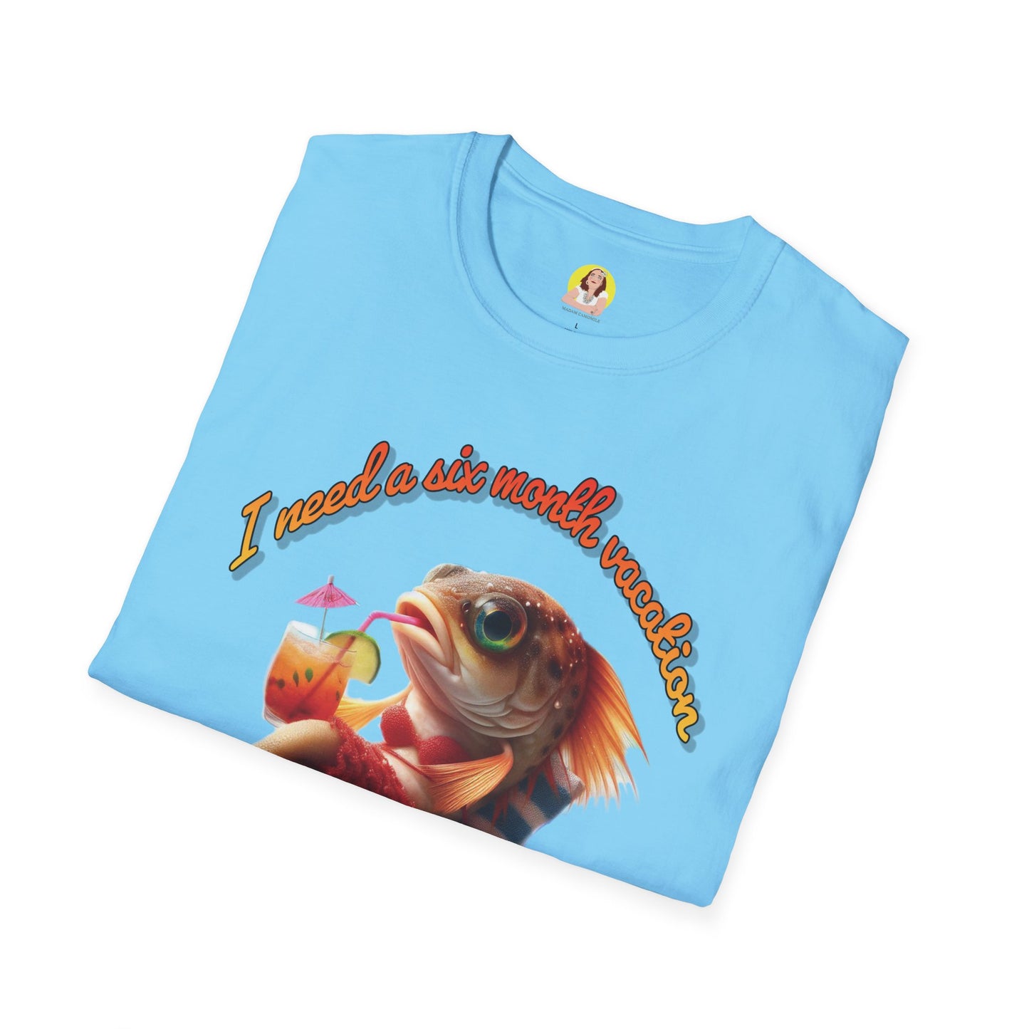Fun Fish Vacation Unisex T-Shirt - Perfect for Summer Getaways