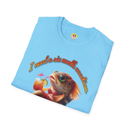 Fun Fish Vacation Unisex T-Shirt - Perfect for Summer Getaways