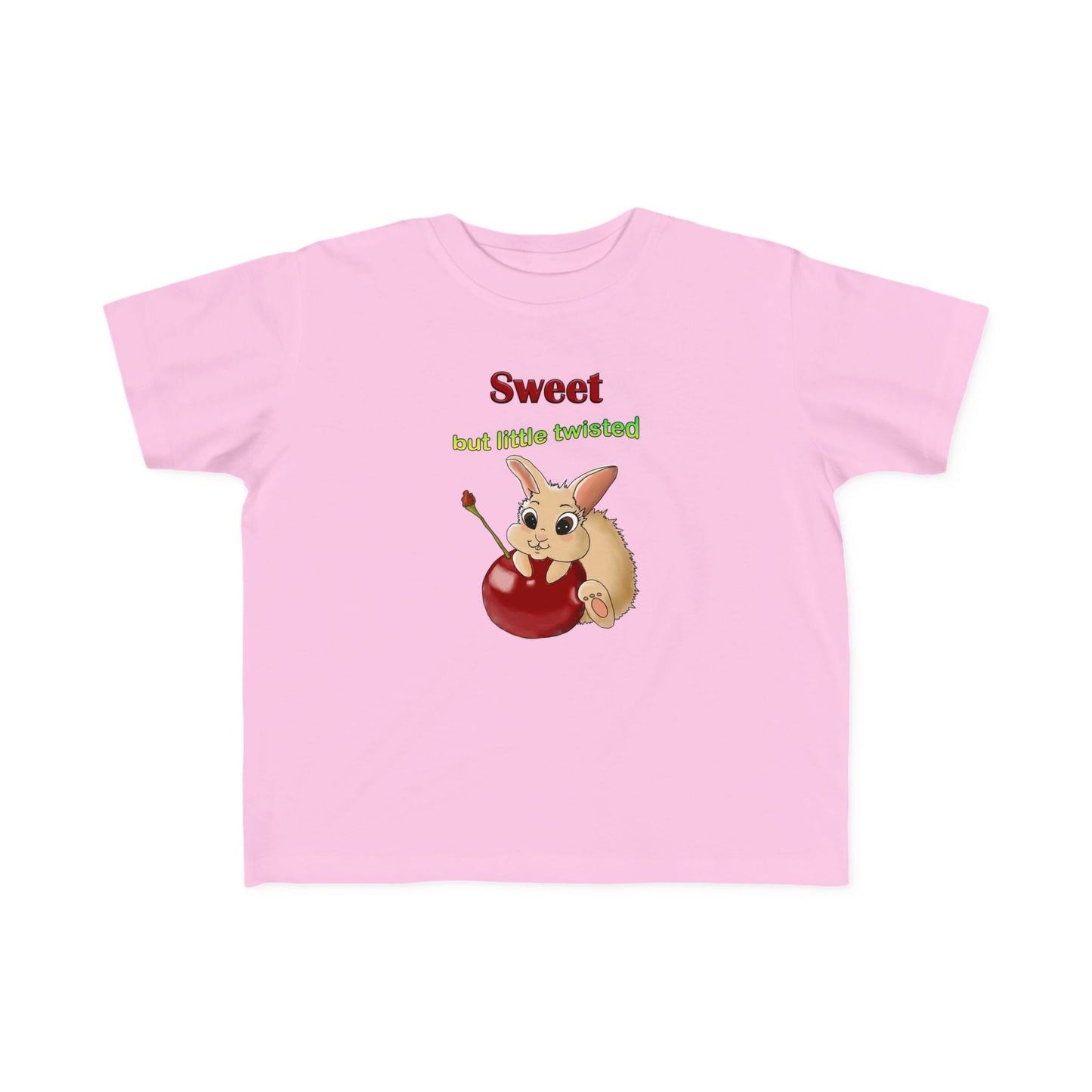 Toddler Tee - Bunny and Cherry Animal T-Shirt