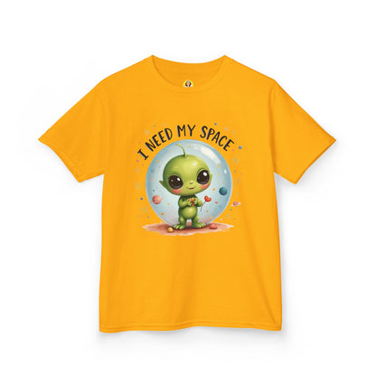 Kids Alien Graphic Tee - I Need My Space, Fun Kids Shirt, Cute Summer Apparel, Gift for Young Explorers, Outer Space Theme