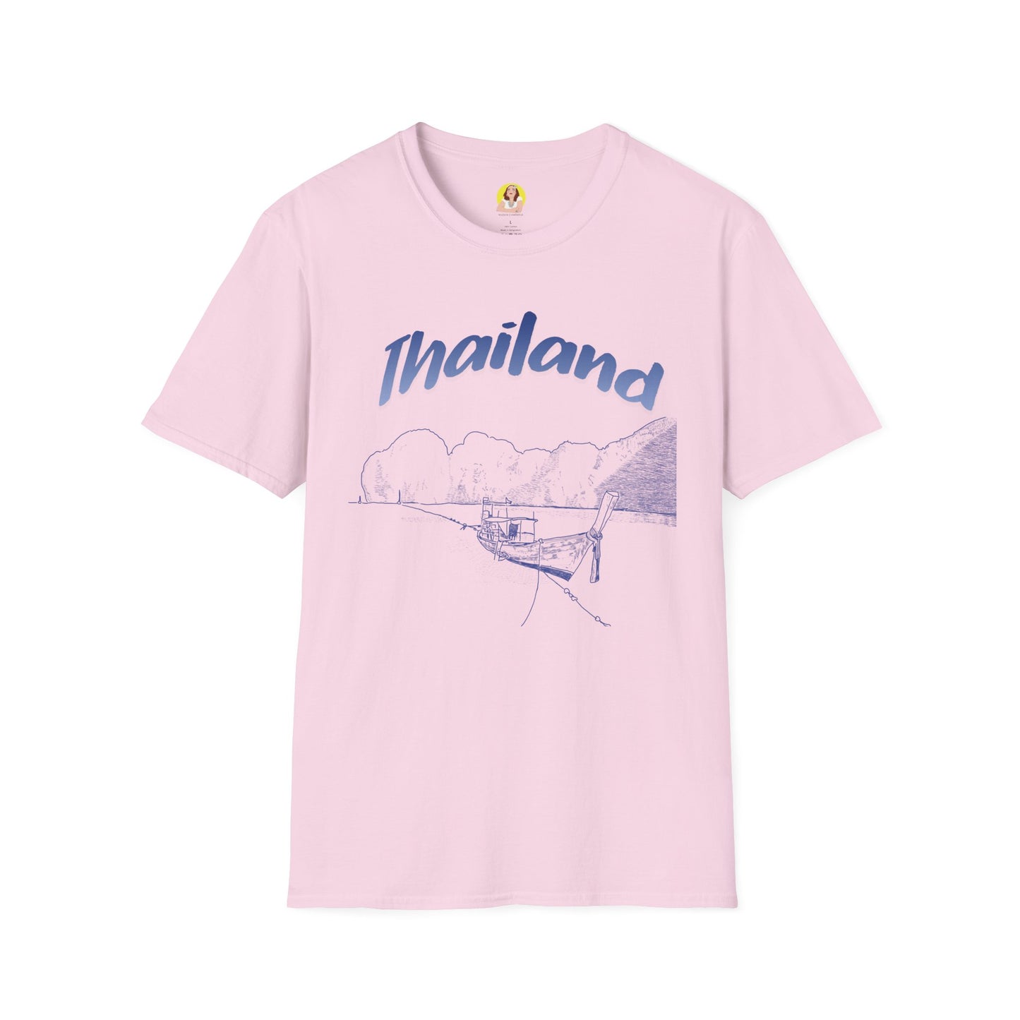 Thailand Adventure Unisex Softstyle T-Shirt - Travel Tee, Summer Vibes, Wanderlust Gift, Casual Wear, Birthday Present