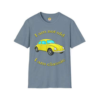 Classic Car Humor T-Shirt, Funny Gift for Father's Day, Retro Tee, Vintage Car Shirt, Birthday Present, Classic Style Apparel