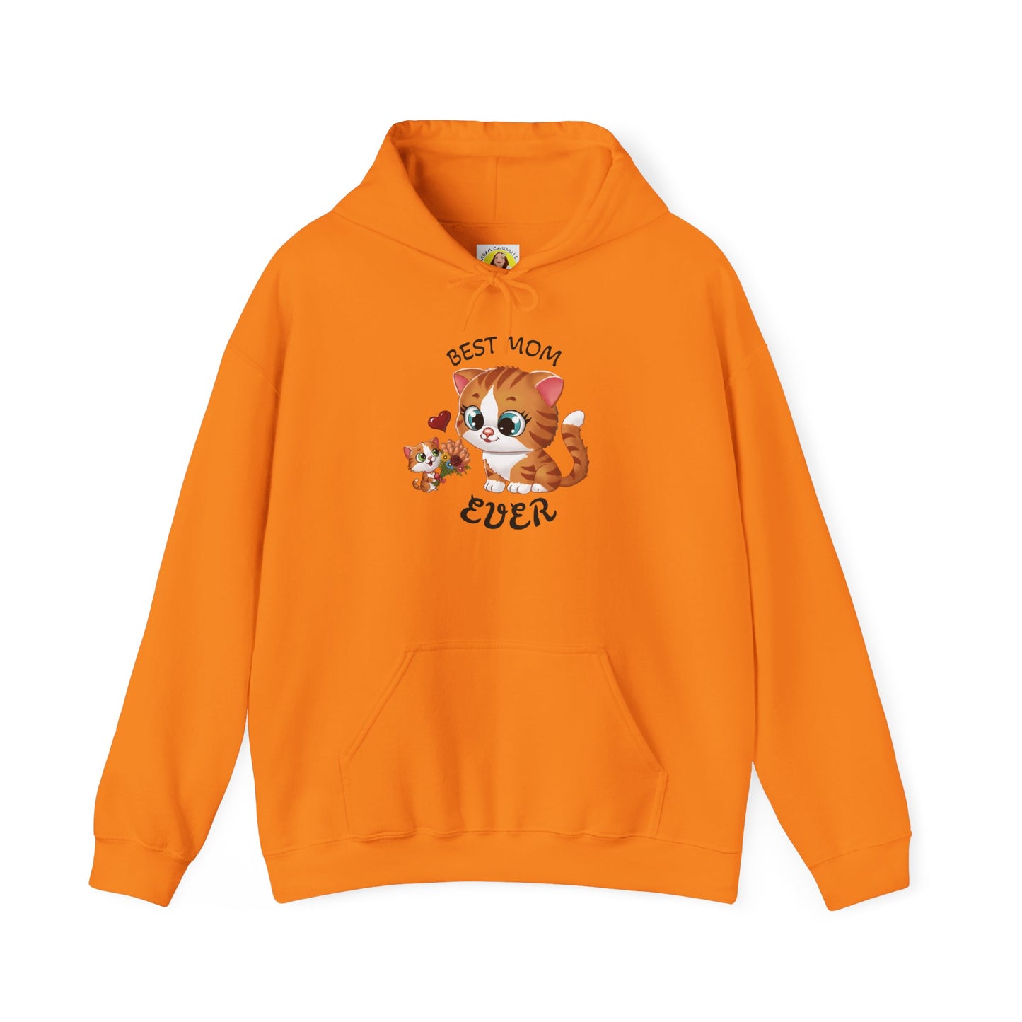 Best Mom Ever Cat Hooded Sweatshirt
