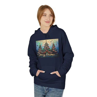 Cozy Christmas Hoodie, Unisex Holiday Sweatshirt, Fleece Pullover for Winter Gifting, Merry Christmas Apparel, Warm Festive Wear