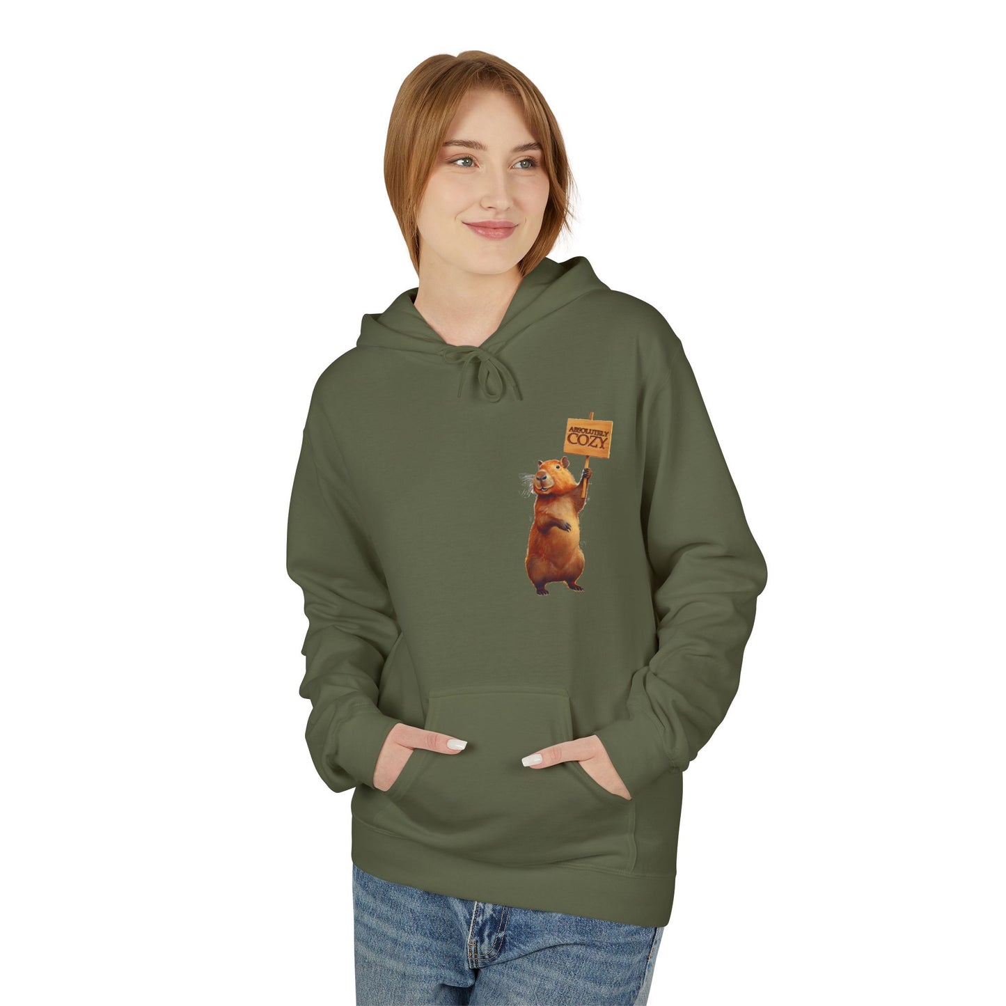 Hoodie - Capibara, absolutely cozy