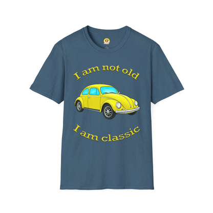 Classic Car Humor T-Shirt, Funny Gift for Father's Day, Retro Tee, Vintage Car Shirt, Birthday Present, Classic Style Apparel