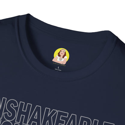 Unshakeable Floral T-Shirt, Motivational Tee, Casual Wear, Gift for Friends, Inspirational Apparel, Summer Fashion