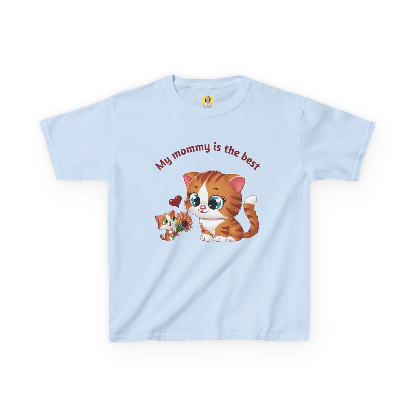 Adorable Kids T-Shirt: 'My Mommy is the Best' Cat Design, Perfect Gift for Mother's Day, Birthday, Everyday Wear, Fun Fashion, Child's Tee