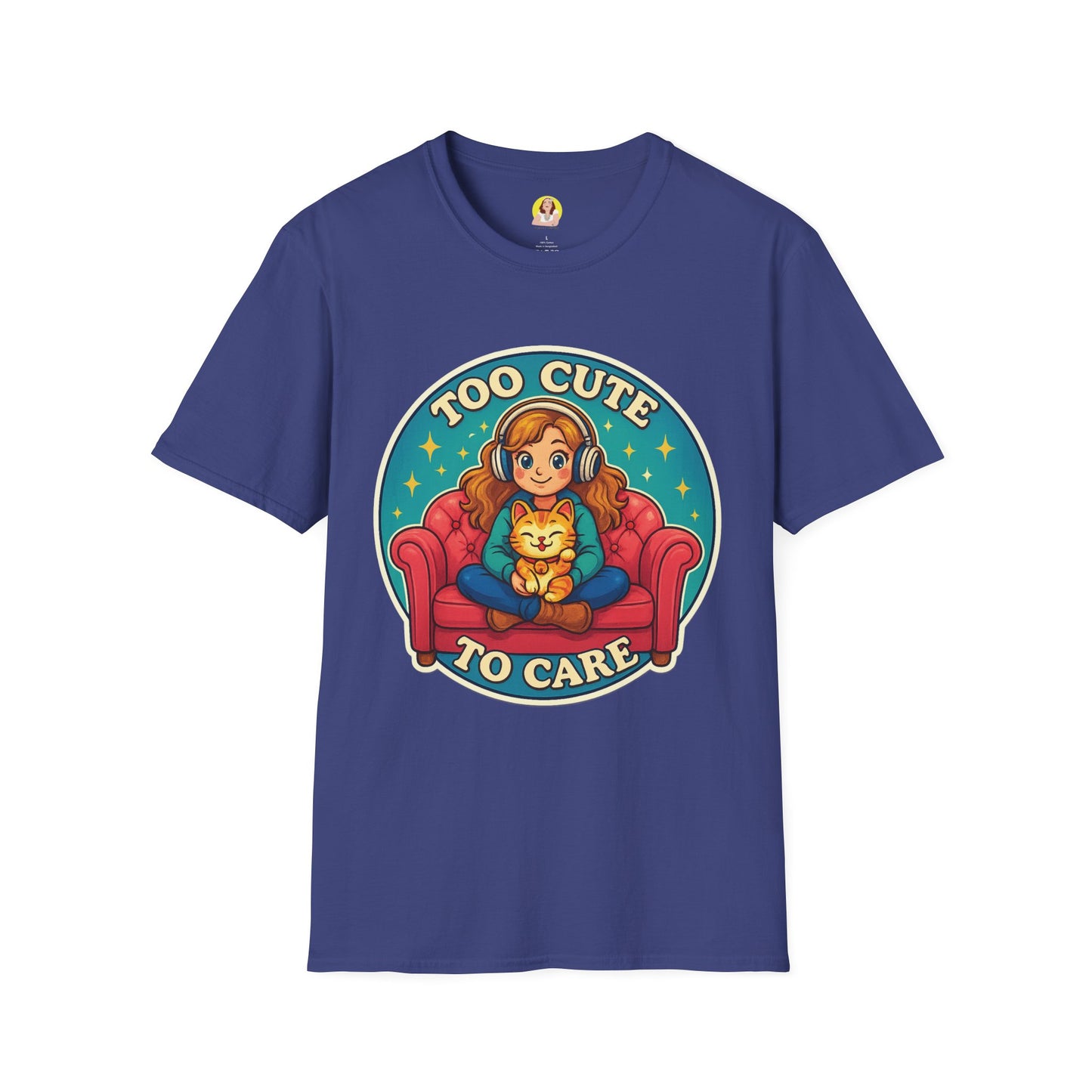 Cute Cat Lover T-Shirt, Gift for Cat Owners, Pet Owners Shirt, Animal Lover Tee, Birthday Gift, Casual Wear