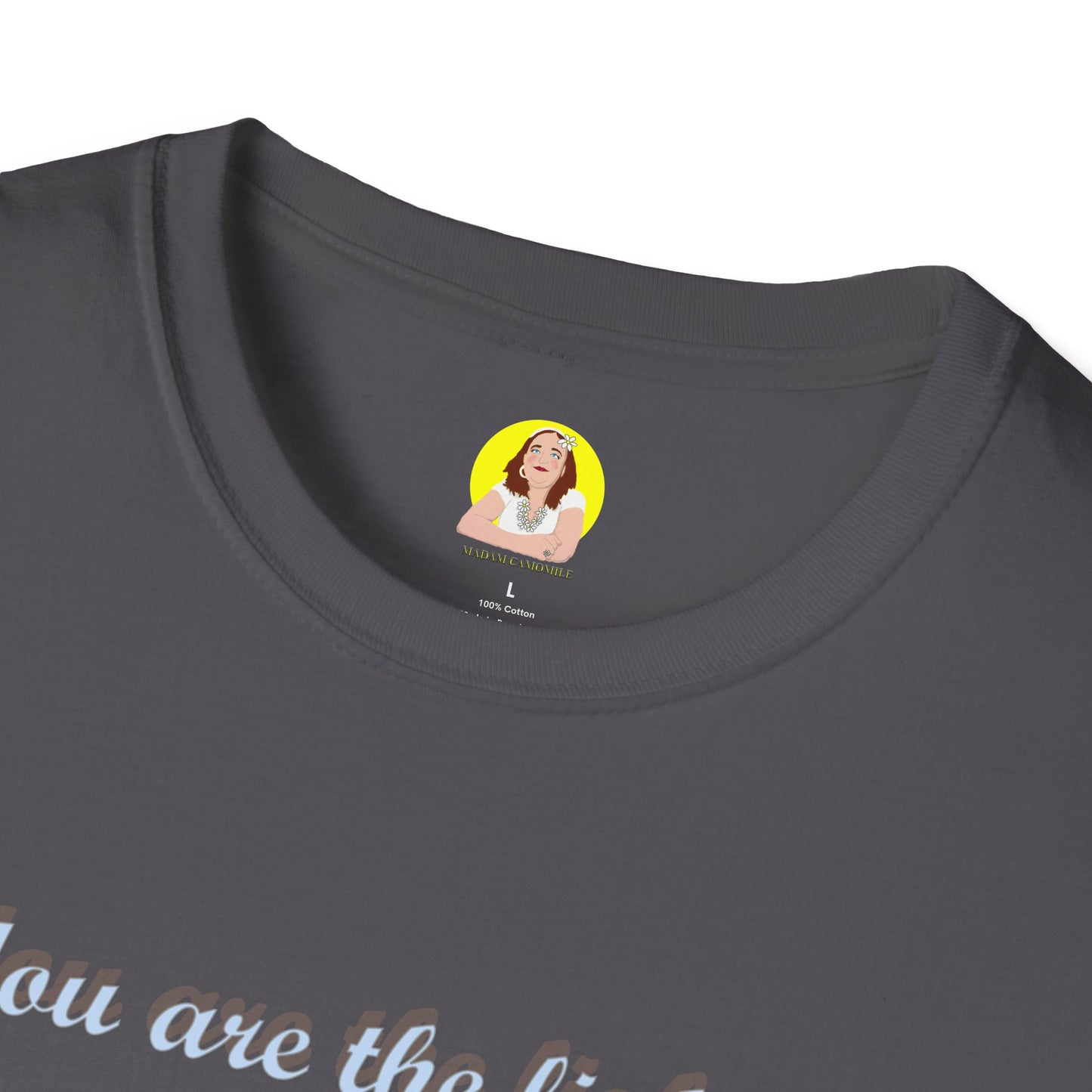 You Are the Light of the World T-Shirt - Unisex, Softstyle, Inspirational Gift for Friends, Family, Hanukkah, Thoughtful Apparel