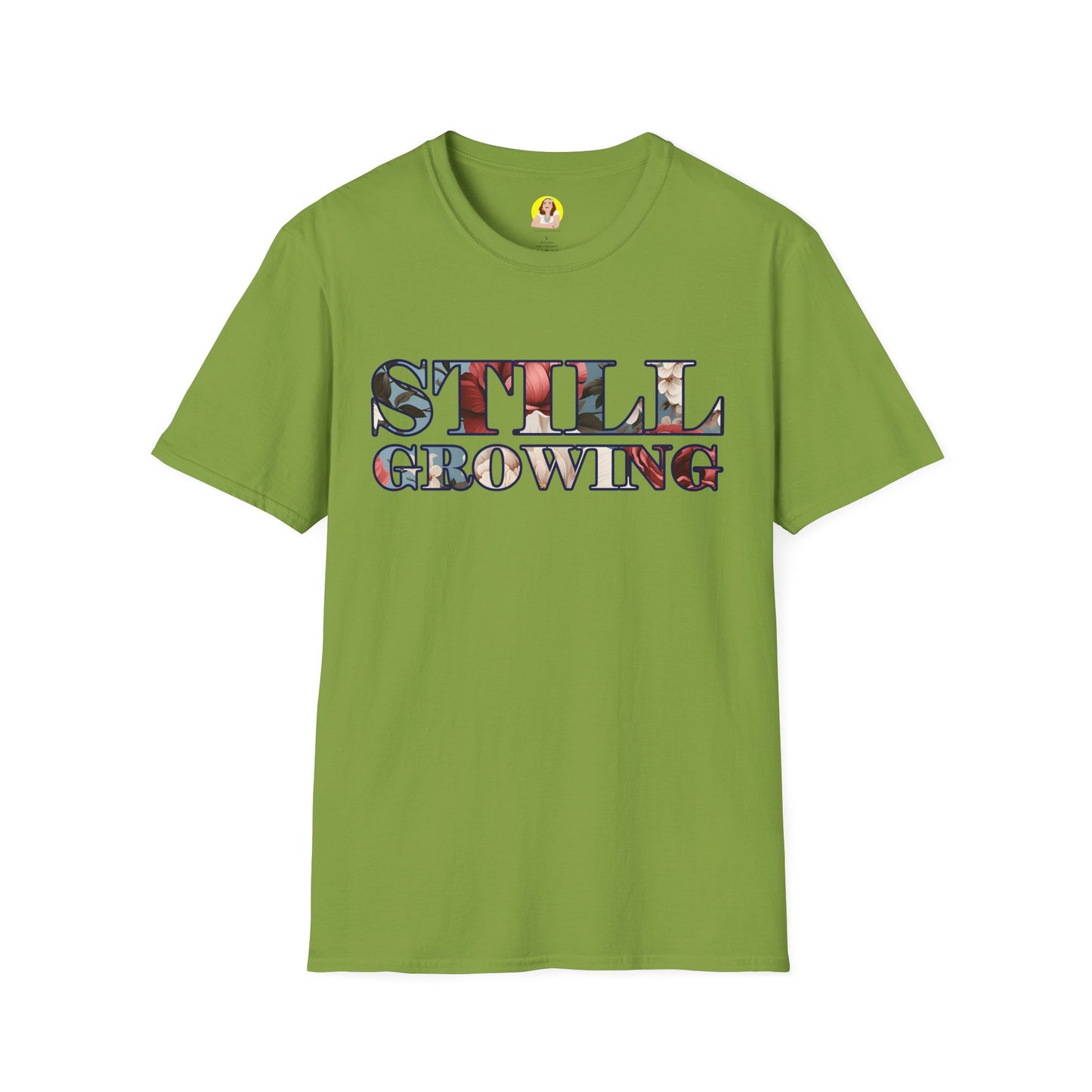 Unisex Softstyle T-Shirt - Inspirational 'Still Growing' Tee, Motivational Shirt for Growth Mindset, Gift for Friends, Casual Wear, [...]