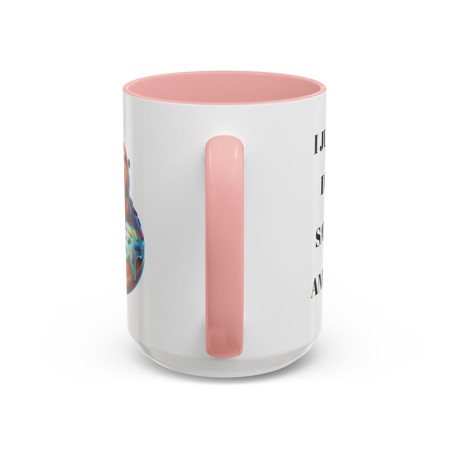 Cute Beaver Donut Coffee Mug - Fun Gift for Animal Lovers
