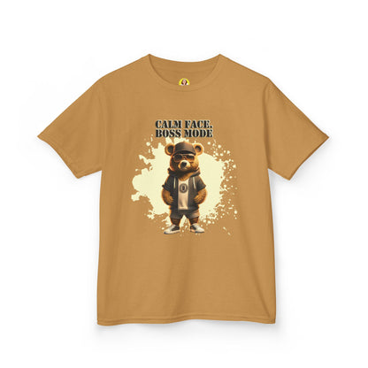 Kids Boss Mode Tee, Cute Kids T-Shirt, Fun Gift for Boys, Colorful Cotton Tee, Playful Apparel for Kids, Birthday Gift Idea