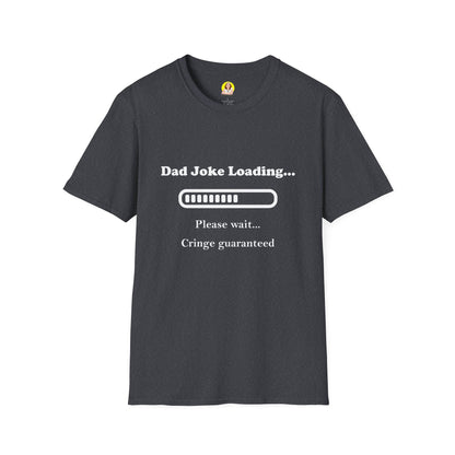 Dad Joke Loading Unisex Softstyle T-Shirt, Funny Gift for Dads, Father's Day Tee, Humor Apparel, Casual Wear