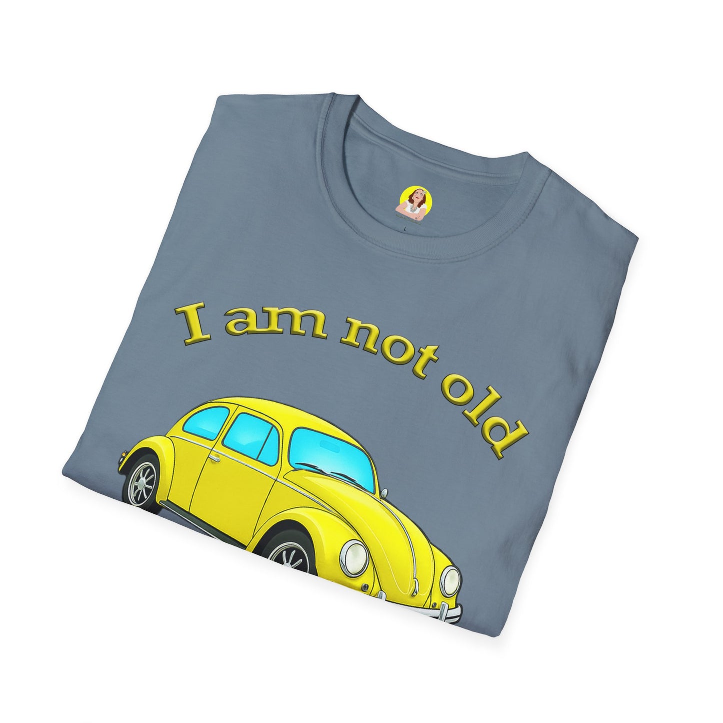 Classic Car Humor T-Shirt, Funny Gift for Father's Day, Retro Tee, Vintage Car Shirt, Birthday Present, Classic Style Apparel