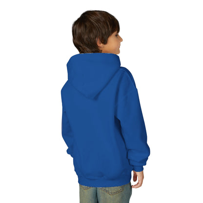 Funny Cat Bored Youth Hoodie, Cute Cat Sweatshirt, Kids Gift, Animal Lover Apparel, Fun Hoodie for Children, Everyday Wear