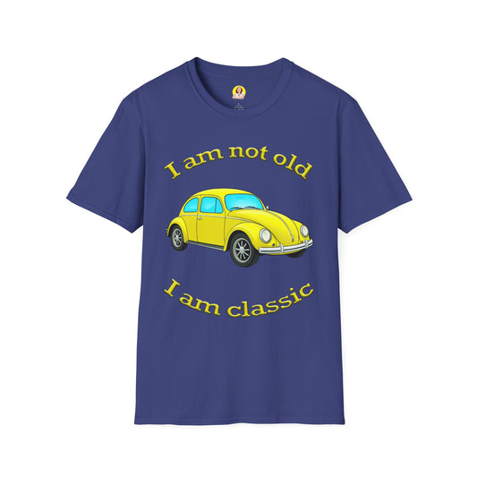 Classic Car Humor T-Shirt, Funny Gift for Father's Day, Retro Tee, Vintage Car Shirt, Birthday Present, Classic Style Apparel