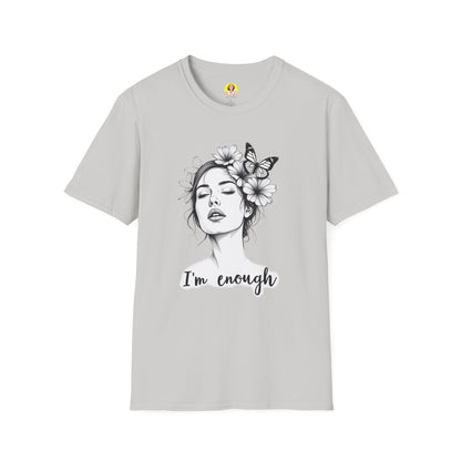 Empowering Floral T-Shirt, Inspirational Shirt, Self-Love Apparel, Gift for Her, Motivational Quote Tee