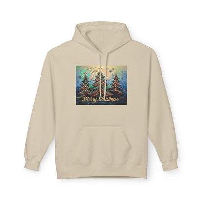 Cozy Christmas Hoodie, Unisex Holiday Sweatshirt, Fleece Pullover for Winter Gifting, Merry Christmas Apparel, Warm Festive Wear