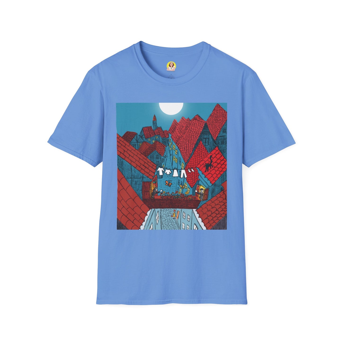 Artistic Unisex T-Shirt with Unique Design, Graphic Tee, Casual Wear, Gift for Art Lovers, Summer Essential