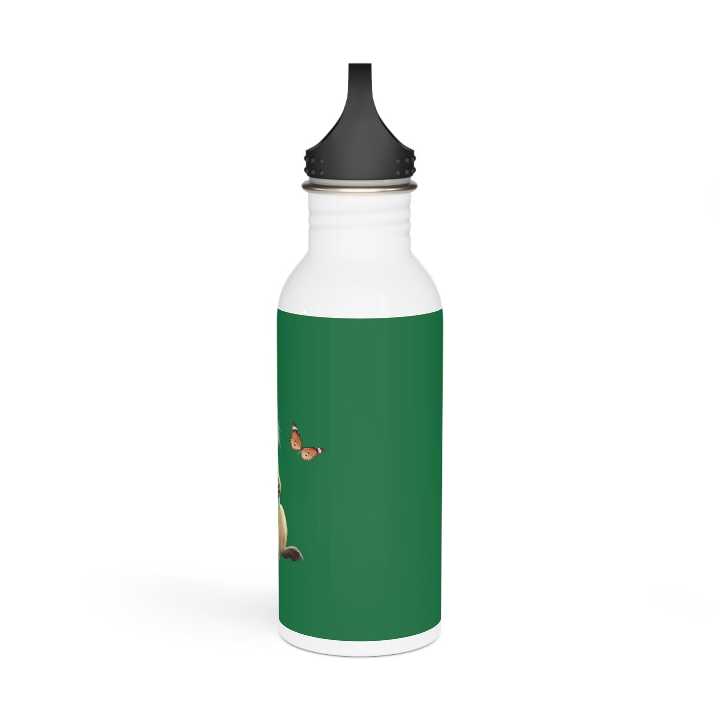 Water Bottle - Capybara Cucumber Design
