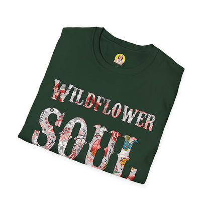 Wildflower Soul Unisex T-Shirt | Nature Lover Gift, Boho Style Tee, Comfortable Fashion, Summer Wear, Festival Outfit