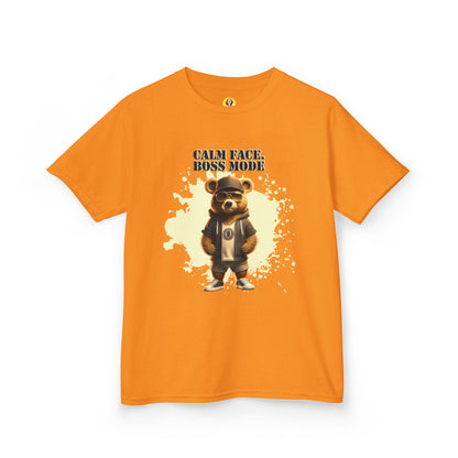 Kids Boss Mode Tee, Cute Kids T-Shirt, Fun Gift for Boys, Colorful Cotton Tee, Playful Apparel for Kids, Birthday Gift Idea