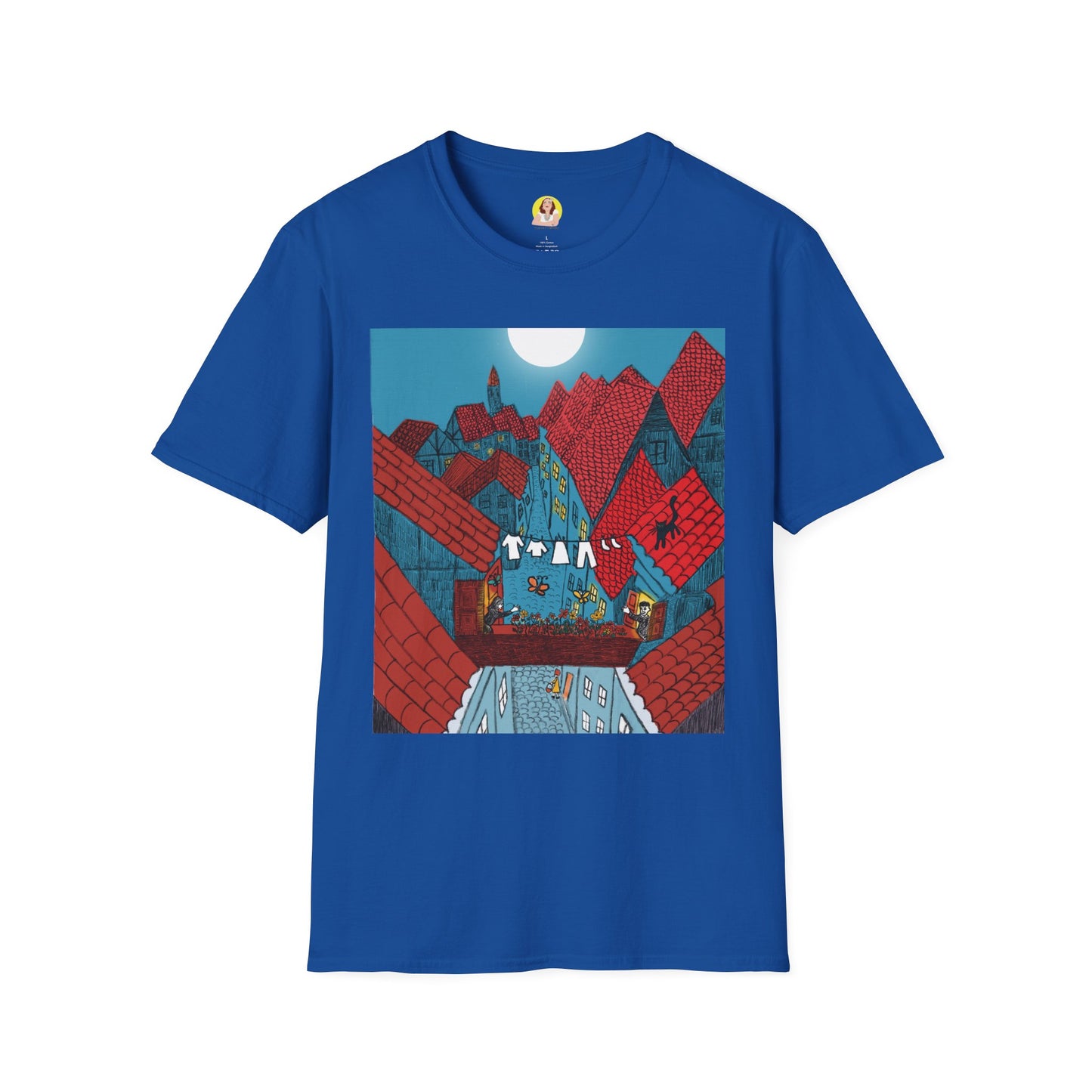 Artistic Unisex T-Shirt with Unique Design, Graphic Tee, Casual Wear, Gift for Art Lovers, Summer Essential