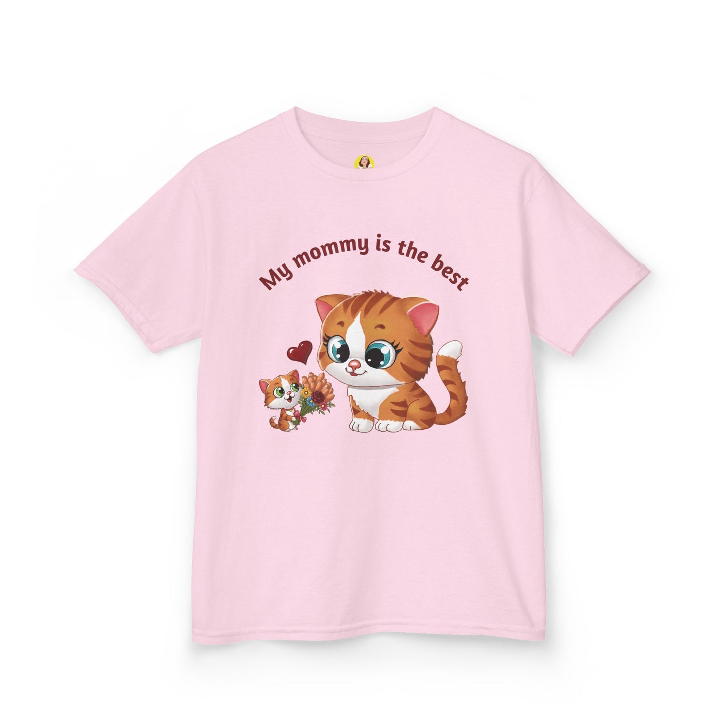 Adorable Kids T-Shirt: 'My Mommy is the Best' Cat Design, Perfect Gift for Mother's Day, Birthday, Everyday Wear, Fun Fashion, Child's Tee