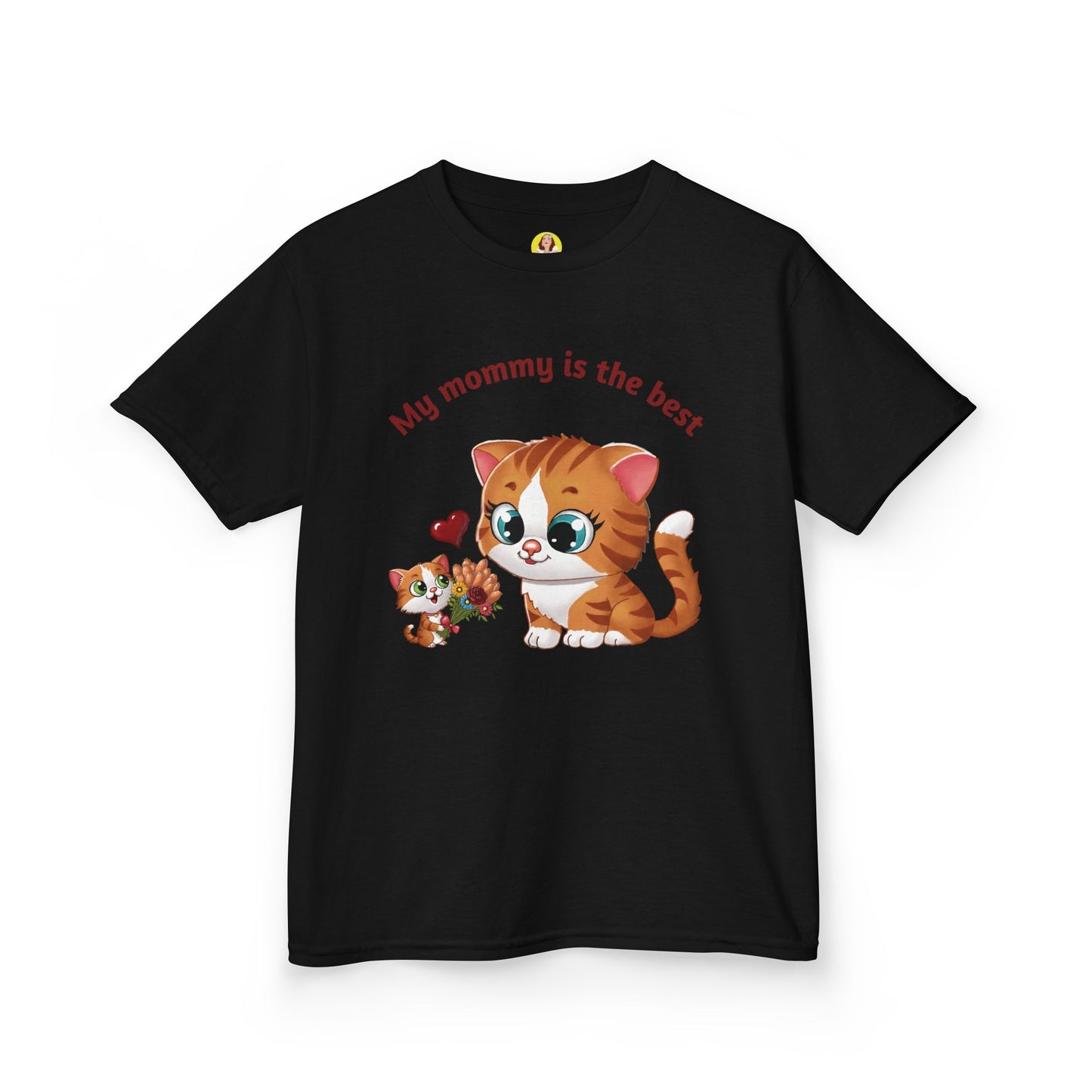 Adorable Kids T-Shirt: 'My Mommy is the Best' Cat Design, Perfect Gift for Mother's Day, Birthday, Everyday Wear, Fun Fashion, Child's Tee