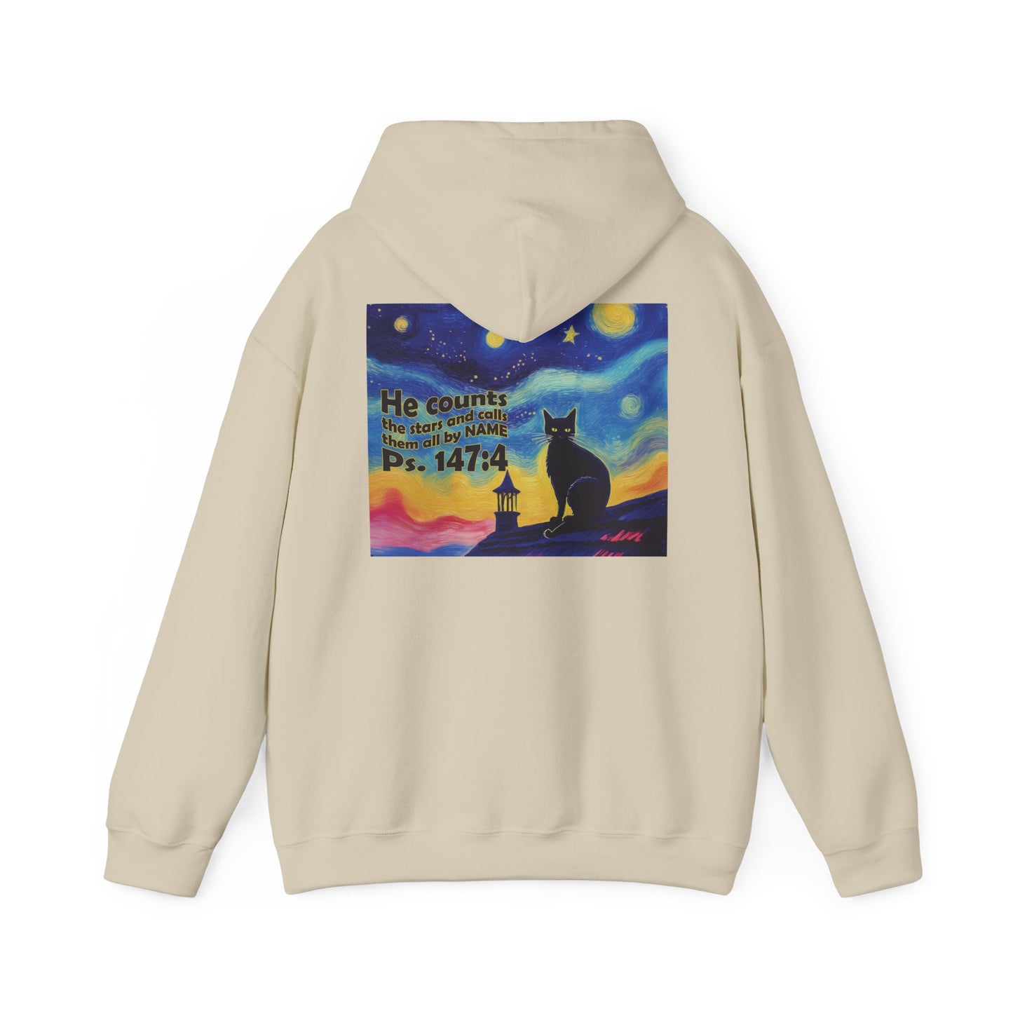 Cozy Cat-Themed Hoodie - Inspirational Quote for Cat Lovers, Ideal for Gifts, Birthdays, and Cozy Nights In, Nature Lounge Wear