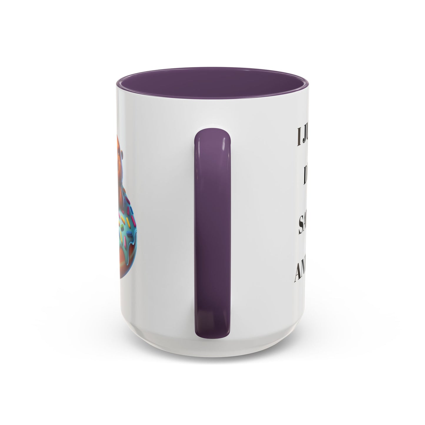 Cute Beaver Donut Coffee Mug - Fun Gift for Animal Lovers