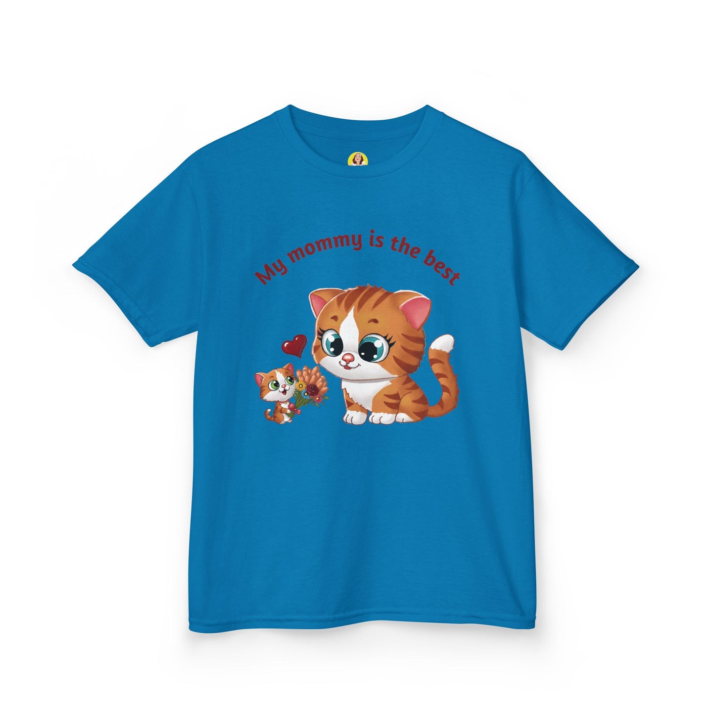 Adorable Kids T-Shirt: 'My Mommy is the Best' Cat Design, Perfect Gift for Mother's Day, Birthday, Everyday Wear, Fun Fashion, Child's Tee
