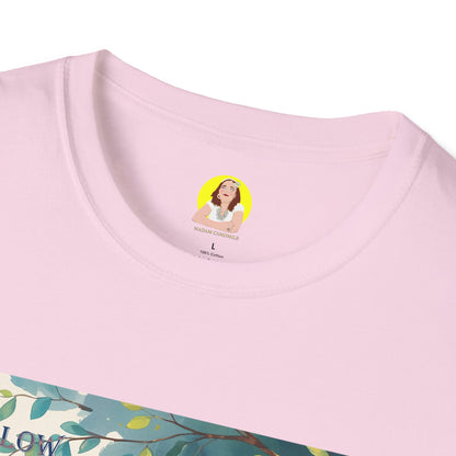 Relaxing Duck Unisex T-Shirt, Nature Lover Tee, Cozy Gift for Friends, Mother's Day Present, Unique Rest Quote Tee, Fall Apparel