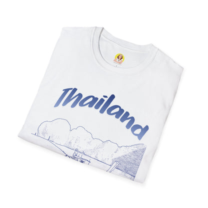Thailand Adventure Unisex Softstyle T-Shirt - Travel Tee, Summer Vibes, Wanderlust Gift, Casual Wear, Birthday Present