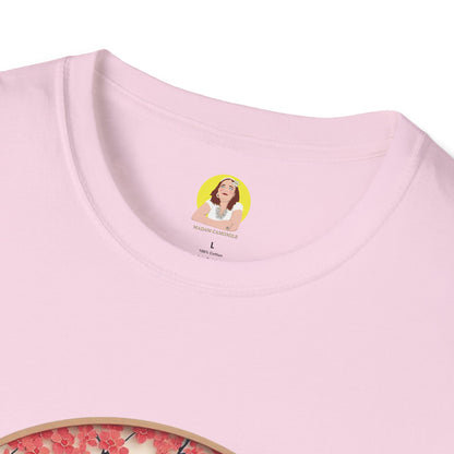 Cherry Blossom Graphic T-Shirt, Floral Tee for Nature Lovers, Spring Fashion, Travel Souvenir, Gift for Her