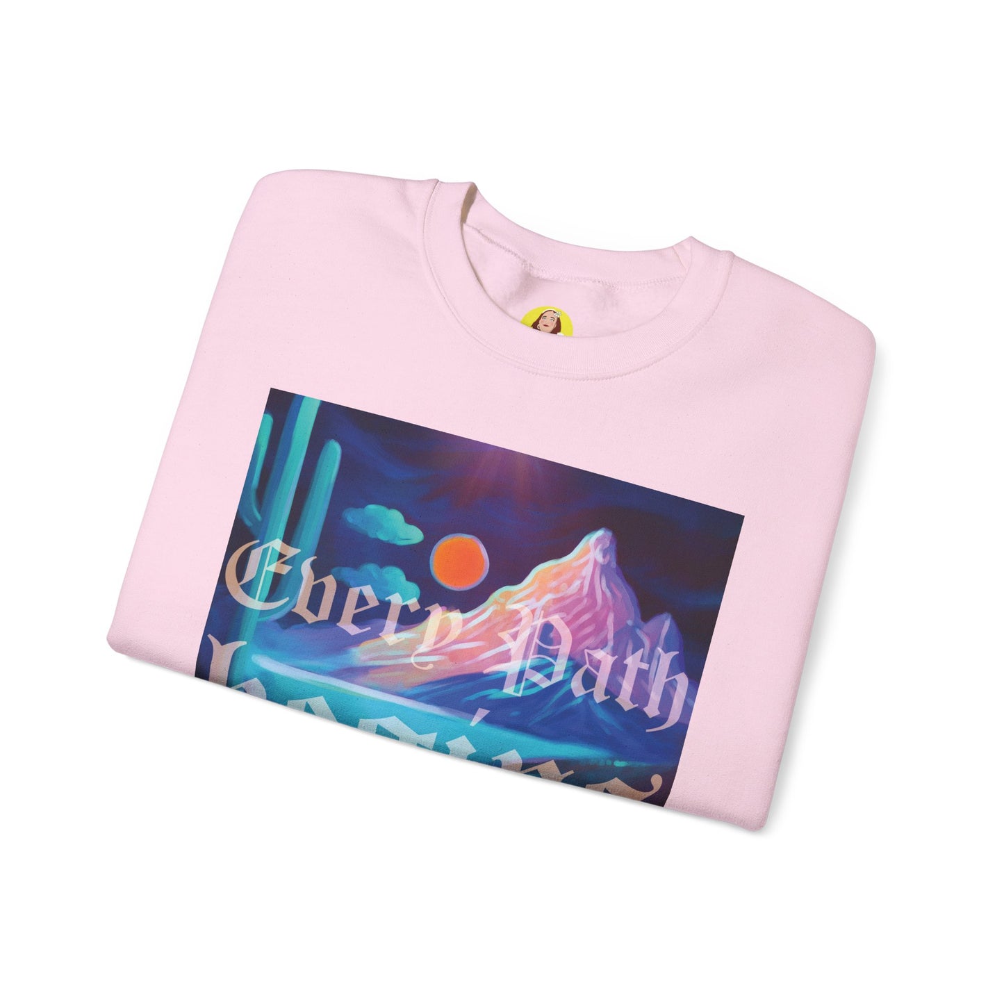 Inspirational Art Sweatshirt, Cozy Crewneck for All Seasons, Motivational Gift, Unique Statement Piece, Ideal for Everyday Wear
