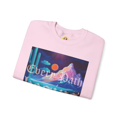 Inspirational Art Sweatshirt, Cozy Crewneck for All Seasons, Motivational Gift, Unique Statement Piece, Ideal for Everyday Wear