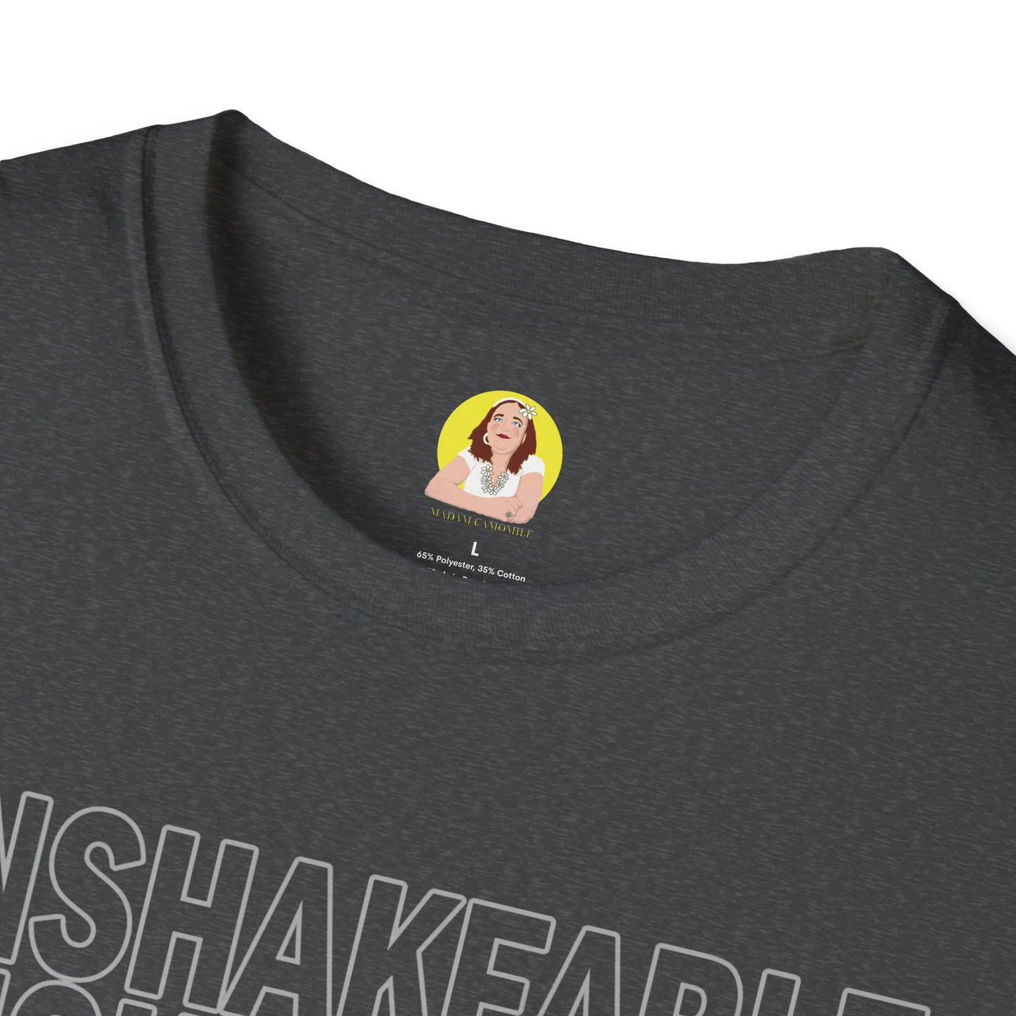 Unshakeable Floral T-Shirt, Motivational Tee, Casual Wear, Gift for Friends, Inspirational Apparel, Summer Fashion