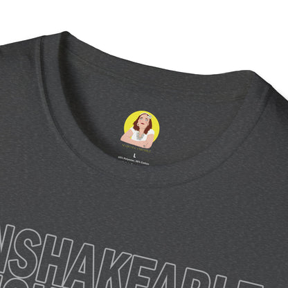 Unshakeable Floral T-Shirt, Motivational Tee, Casual Wear, Gift for Friends, Inspirational Apparel, Summer Fashion